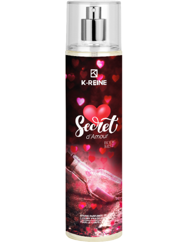 Brume cheveux et corps Secret d’Amour K-Reine Luxury – 230 ml