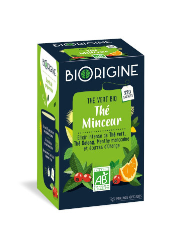 Biorigine Thé vert Bio Thé Minceur — 20 sachets
