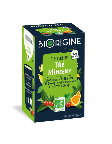 Biorigine Thé vert Bio Thé Minceur — 20 sachets