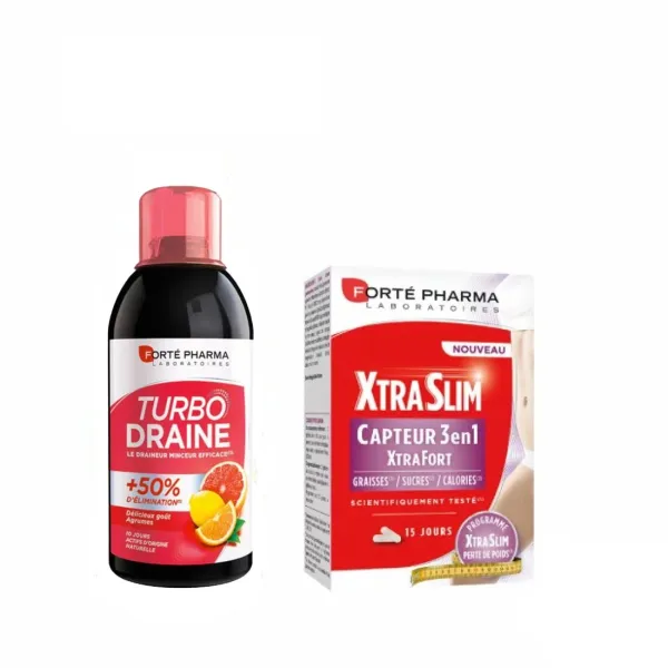 Pack capteur de graisse 3en1 goût agrumes - Forte Pharma