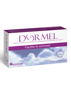Farmavans Dormel Mélatonine, Valériane et Houblon 30 gélules