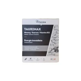 Taurimax ampoules énergie immédiate 8 ampoules - Vitavea