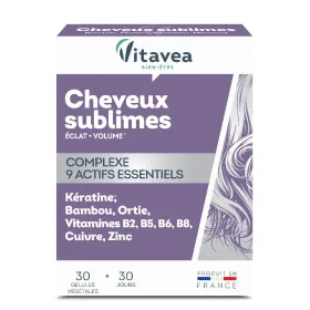 Cheveux sublimes 30 gélules - Vitavea