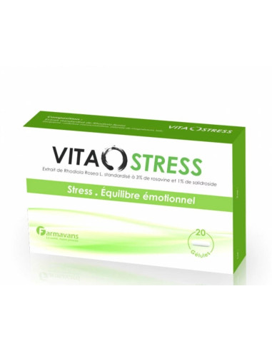 Vitastress 20 G lules Farmavans
