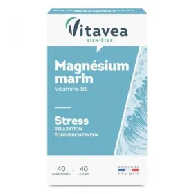 Magnésium marin 40 comprimes - Vitavea