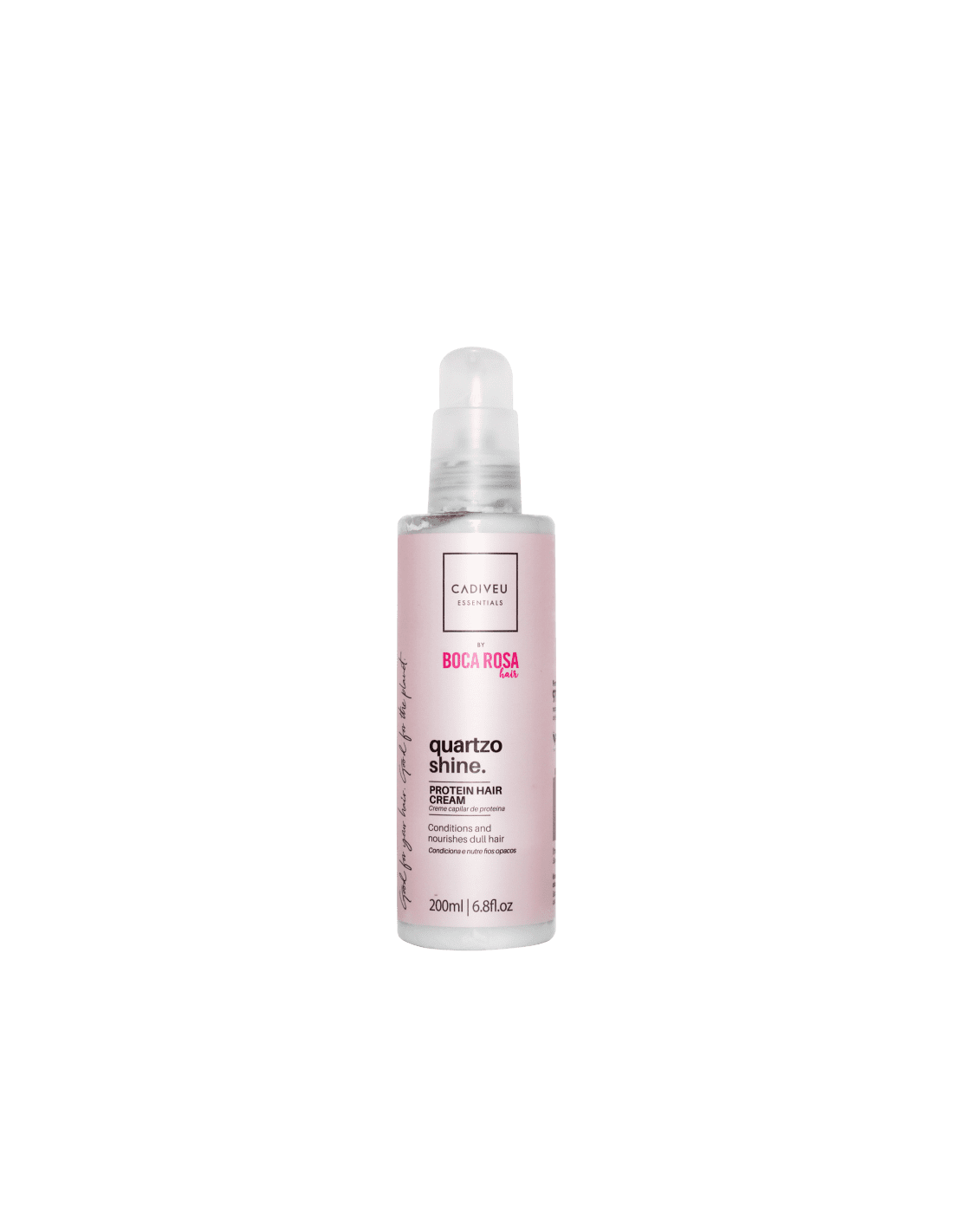 Cadiveu Boca Rosa Quartzo Shine Protein Hair Cream 200 ml