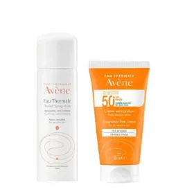 Avène Crème SPF50+ 50ml pour les peaux sensibles à sèches + eau thermale offert