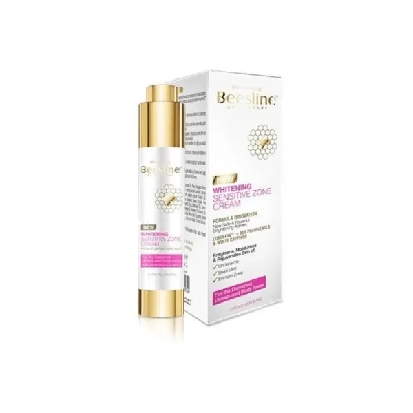 Crème éclaircissante zone intime 50ml - Beesline