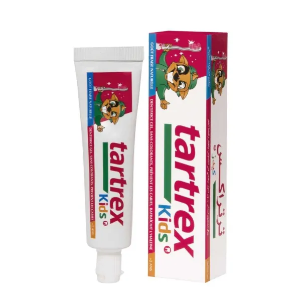 Tartrex kids dentifrice gout fraise naturelle 50ml - Phytéal