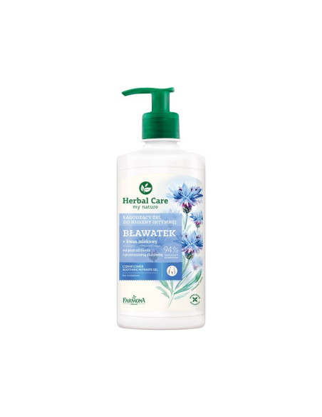 Gel intime apaisant au bleuet 330ml - Farmona