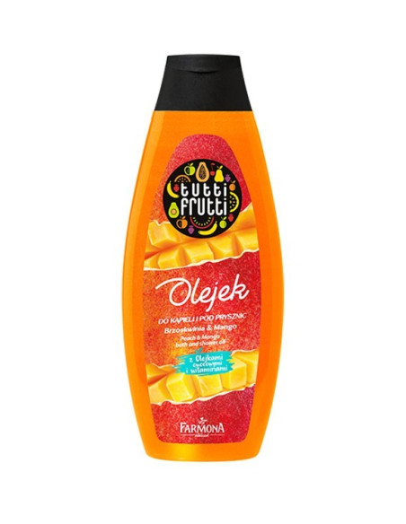 Farmona gel douche pêche mangue 425 ml | cosmetique.tn