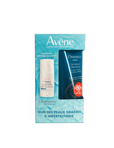 Avene duo cleanance comedomed 30 ml + cleanance gel 200 ml (-50%)