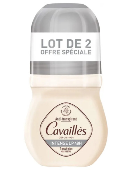 Rogé Cavaillès anti-transpirant intense-lp roll-on lot de 2 x 50 ml