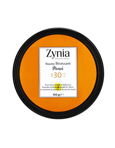 Zynia Baume bronzant Monoï SPF 30 100 g