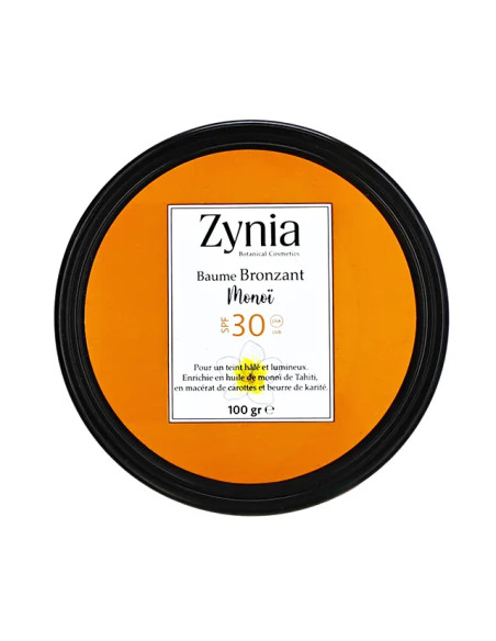 Zynia Baume bronzant Monoï SPF 30 100 g