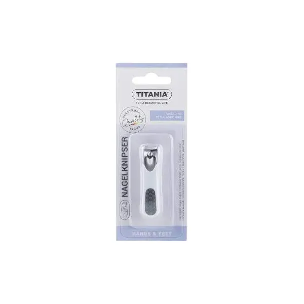 Titania coupe-ongles softtouch 1052 noir