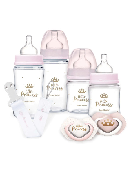 Canpol babies kit de naissance rose