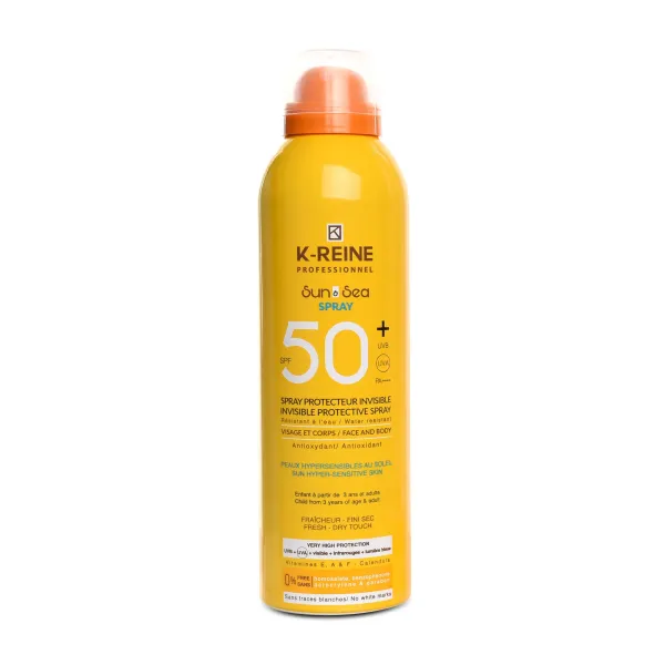 K-reine Sun&Sea spray protecteur invisible spf50+ 200ml