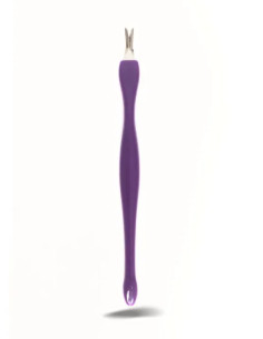 Coupe-cuticules à embout en V violet | Cosmetique.tn