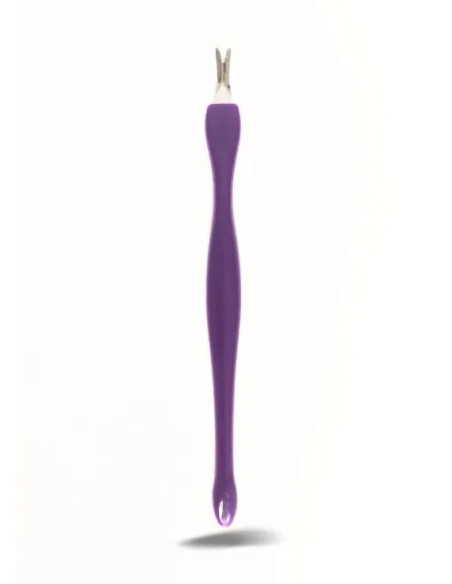 Coupe-cuticules à embout en V violet | Cosmetique.tn
