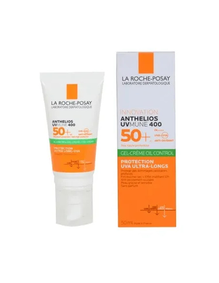 Anthelios UVMune 400 Oil Control SPF50+ Gel-crème 50 ml | La Roche-Posay