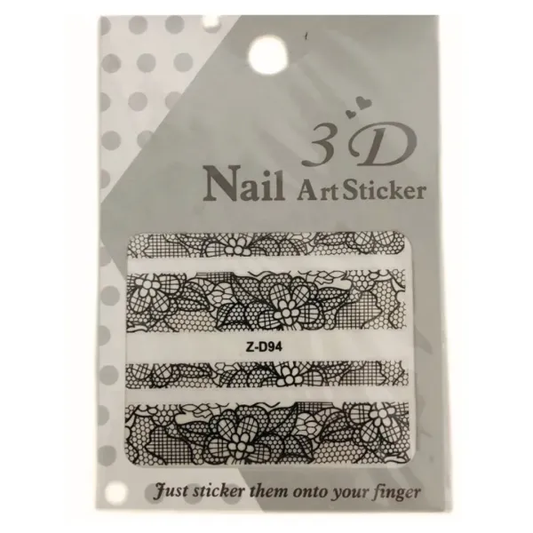 Stickers nail dentelle Z-D94