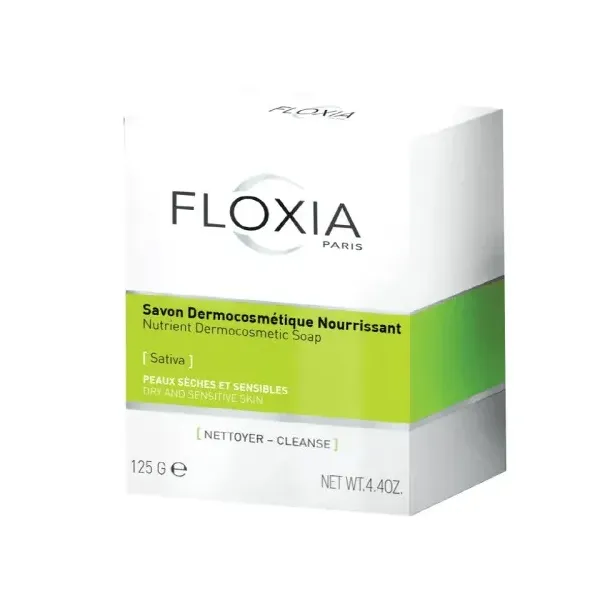 Floxia savon dermocosmétique exfoliant nourrissant 125g