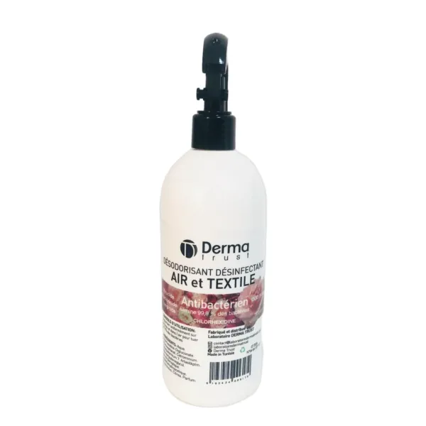 Derma trust spray désinfectant oud rose 500ml