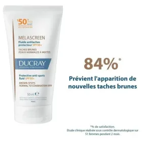 Ducray melascreen fluide antitaches protecteur peaux normales à mixtes spf50+ 50ml