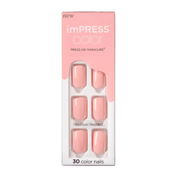 Kiss New York faux ongles impress Dolce Pink IMC32C