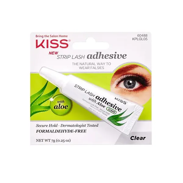 Kiss New York colle à cils strip lash adhesive with aloe clear KPLGL05C