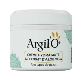 Argil’O - crème hydratante à l’aloe vera 85% naturel 100gr
