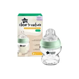Tommee tippee closer to nature biberon en verre 0m+ 150ml