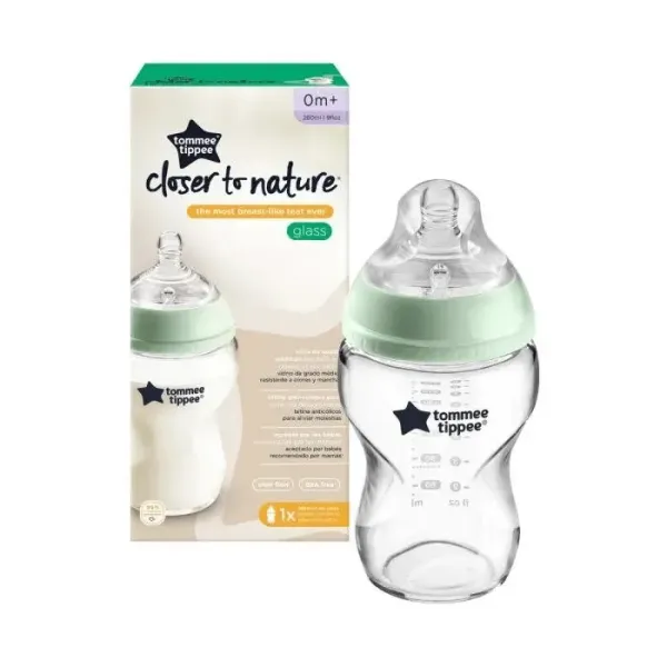 Biberon Closer To Nature 340ml 3m+ Chouette - Tommee tippee
