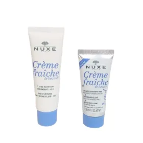 Nuxe creme fraiche fluide matifiant peaux mixtes 50ml + 3en1 30ml offert