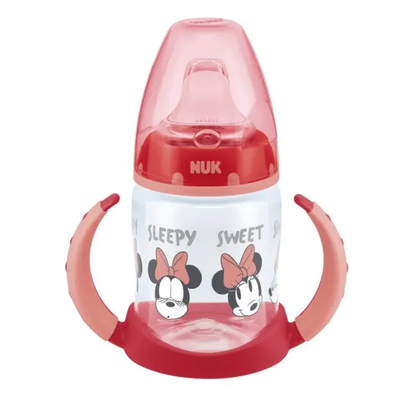 Tasse mickey mouse de first choice rouge 150 ml 6-18 mois - nuk
