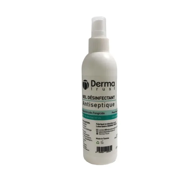 Derma trust gel désinfectant antiseptique 220 ml
