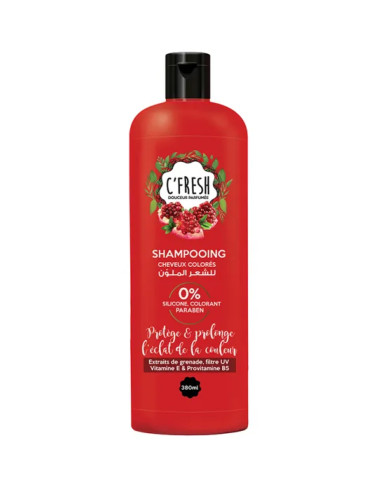 C’fresh Shampooing cheveux colorés 380 ml