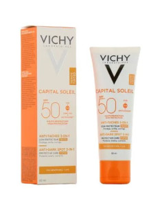Vichy Capital Soleil anti-taches teinté 3 en 1 SPF 50+ 50 ml | Cosmetique.tn