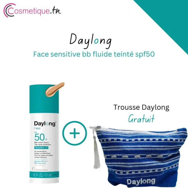 Daylong - Face sensitive bb fluide teinté spf50+ haute protection 50 ml