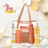 Pack écran solaire blur & écran protecteur pour cheveux  & Aloha huile de monoi gold & brume sèche & Sac de plage