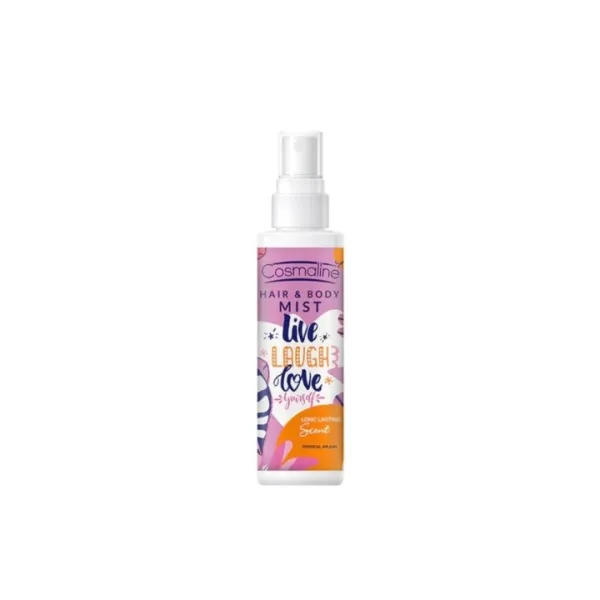 Cosmaline hair & body mist tropical splash 125ml