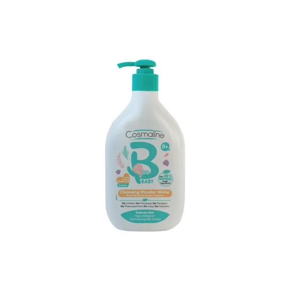 Cosmaline bebe eau micellaire nettoyante 500ml