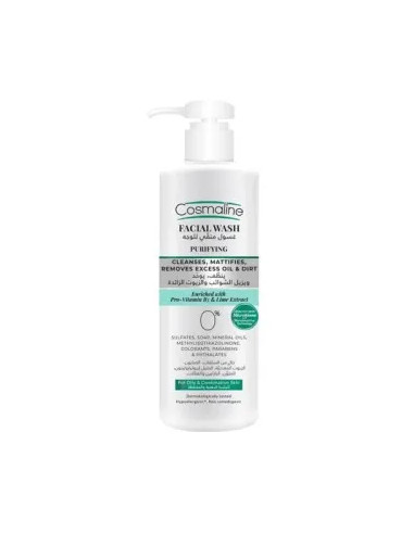 Cosmaline Gel nettoyant visage purifiant 250 ml