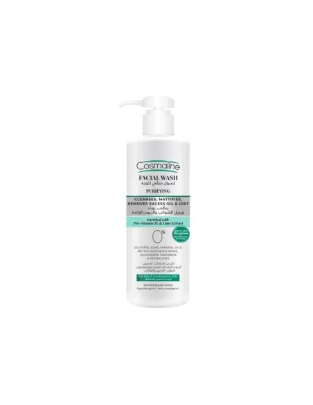 Cosmaline Gel nettoyant visage purifiant 250 ml