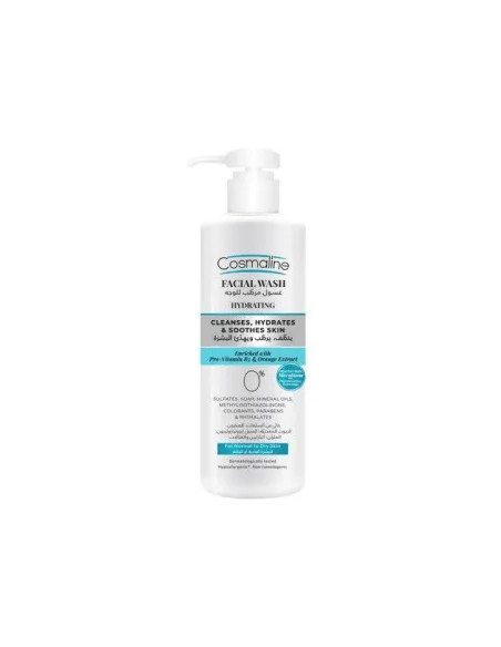 Cosmaline Gel nettoyant visage hydratant 250 ml