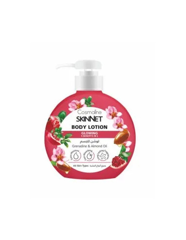 Cosmaline Skinnet Lotion corps Glowing 400 ml