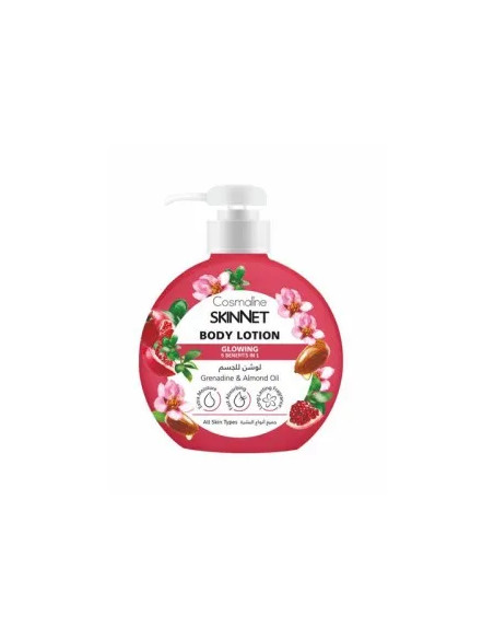 Cosmaline Skinnet Lotion corps Glowing 400 ml