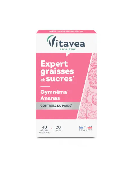 Expert graisses et sucres 40 gélules – Vitavea