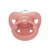 Nuk sucette en silicone signature 0-6 mois rose